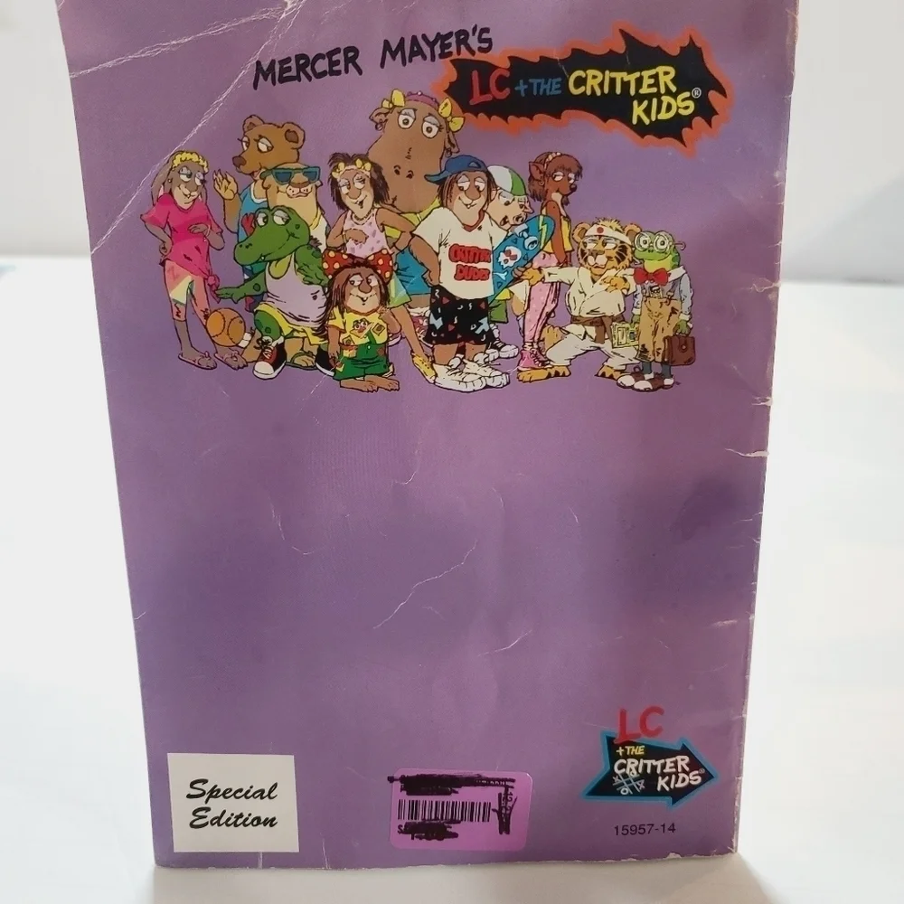 Vintage 1994 My Teacher is a Vampire LC + the Critter Kids Halloween Book